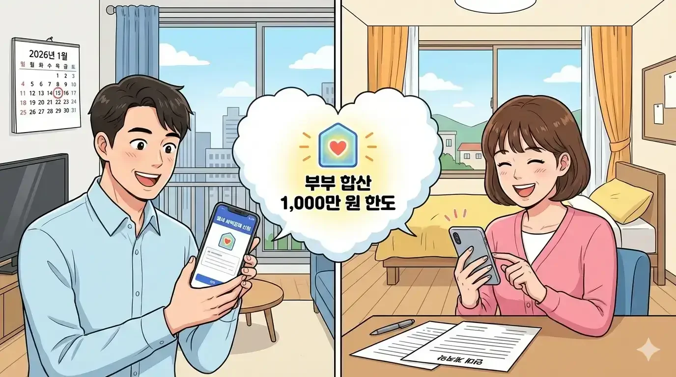 2026년, 주소 다른 배우자도 월세 세액공제 됩니다 🙌 (feat. 주말부부·기러기부부)