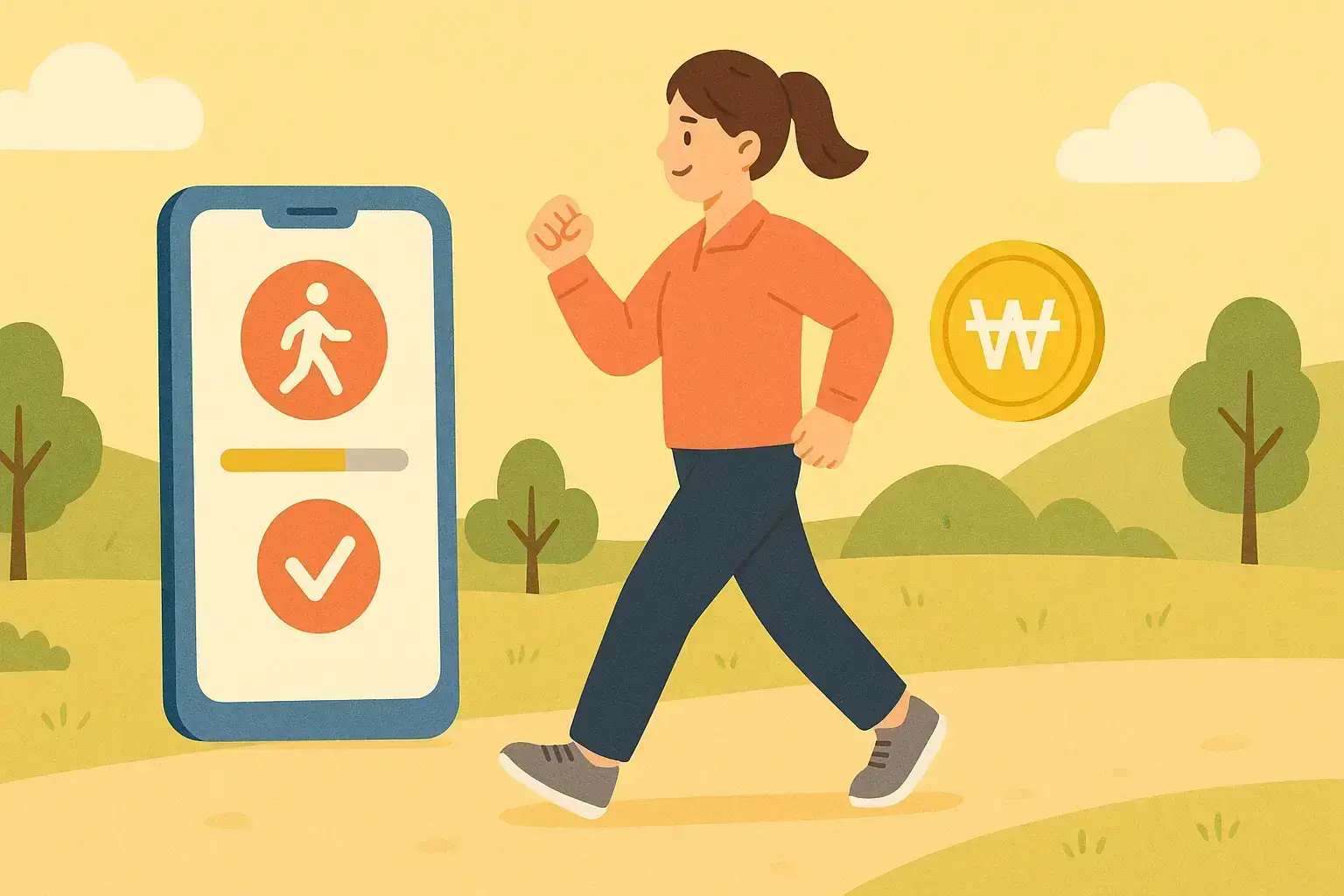 하루 5천 보만 걸어도 혜택 받는 건강생활지원금, 대상과 신청법 총정리