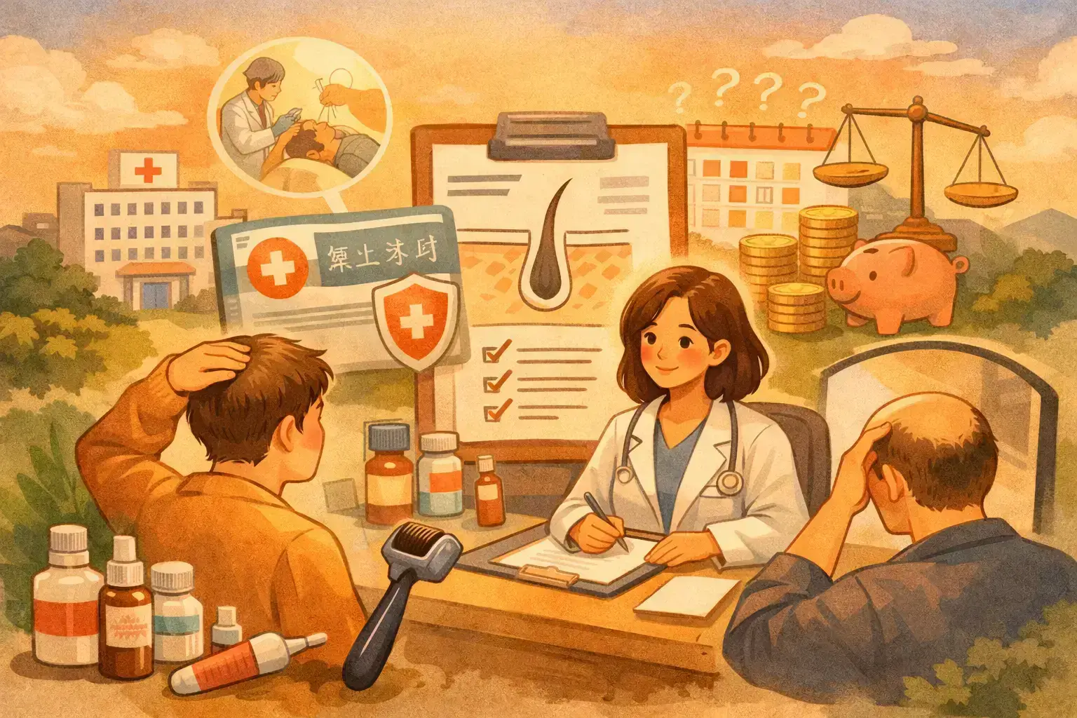 2026년 탈모 치료 건강보험 적용, 어디까지 논의되고 있을까