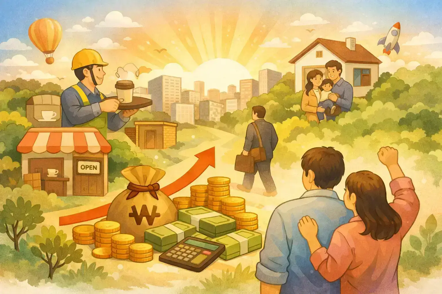 최대 1,080만원, 탈수급 이후에도 이어지는 지원, 자립을 돕는 현금 지원이 강화됩니다