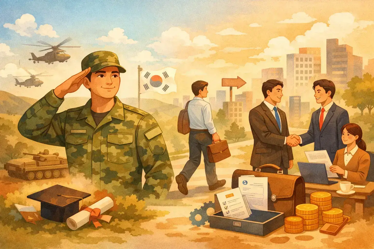 제대군인 재취업 부담 줄인다, 전직지원금과 호봉 인정 확대