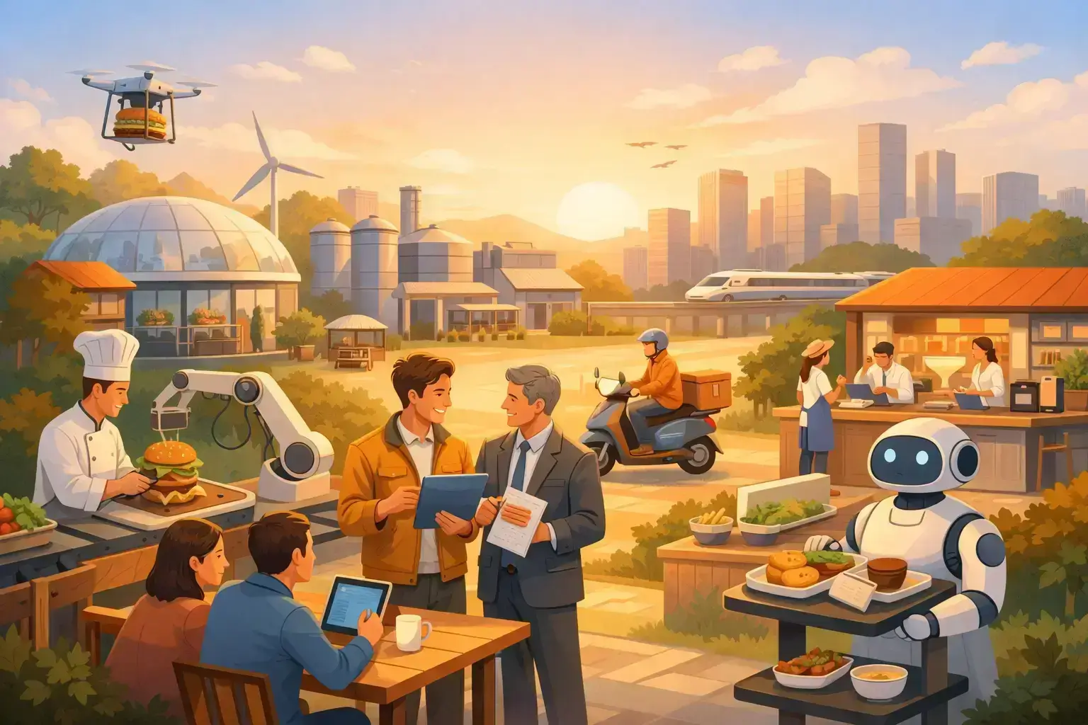 푸드테크 산업 본격 육성, 일자리와 창업 기회가 늘어납니다