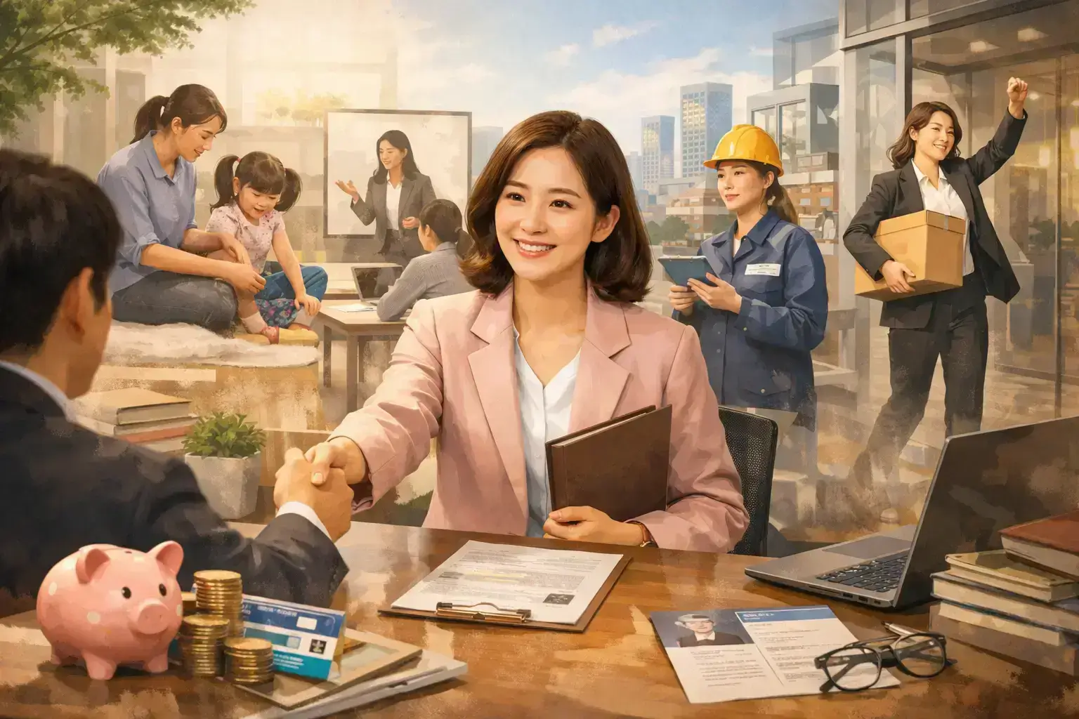 경기여성취업지원금, 경력단절을 기회로 바꾸다