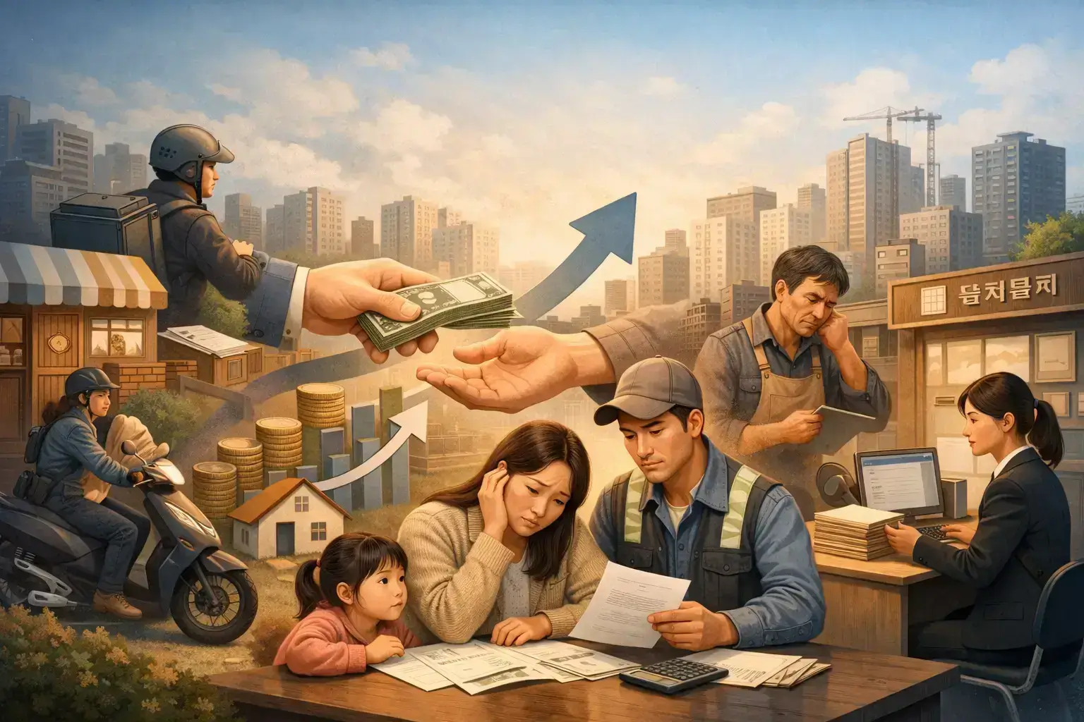 디딤돌 소득 제도 확대, 소득 경계에 놓인 가구를 위한 새로운 현금 지원 방향