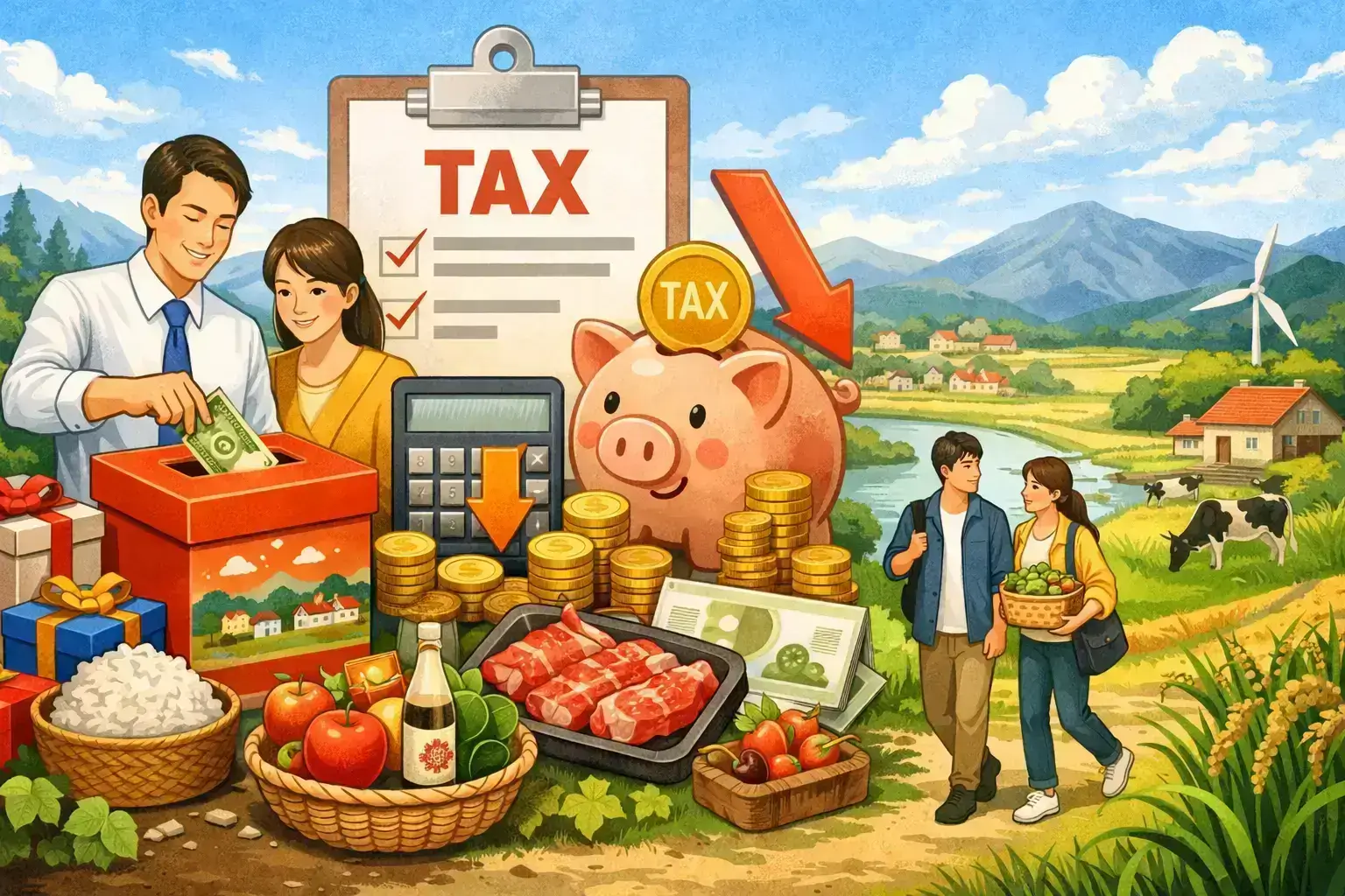 2026년부터 '고향사랑기부제' 한도 2천만 원으로 상향, 직장인 연말정산 절세 전략