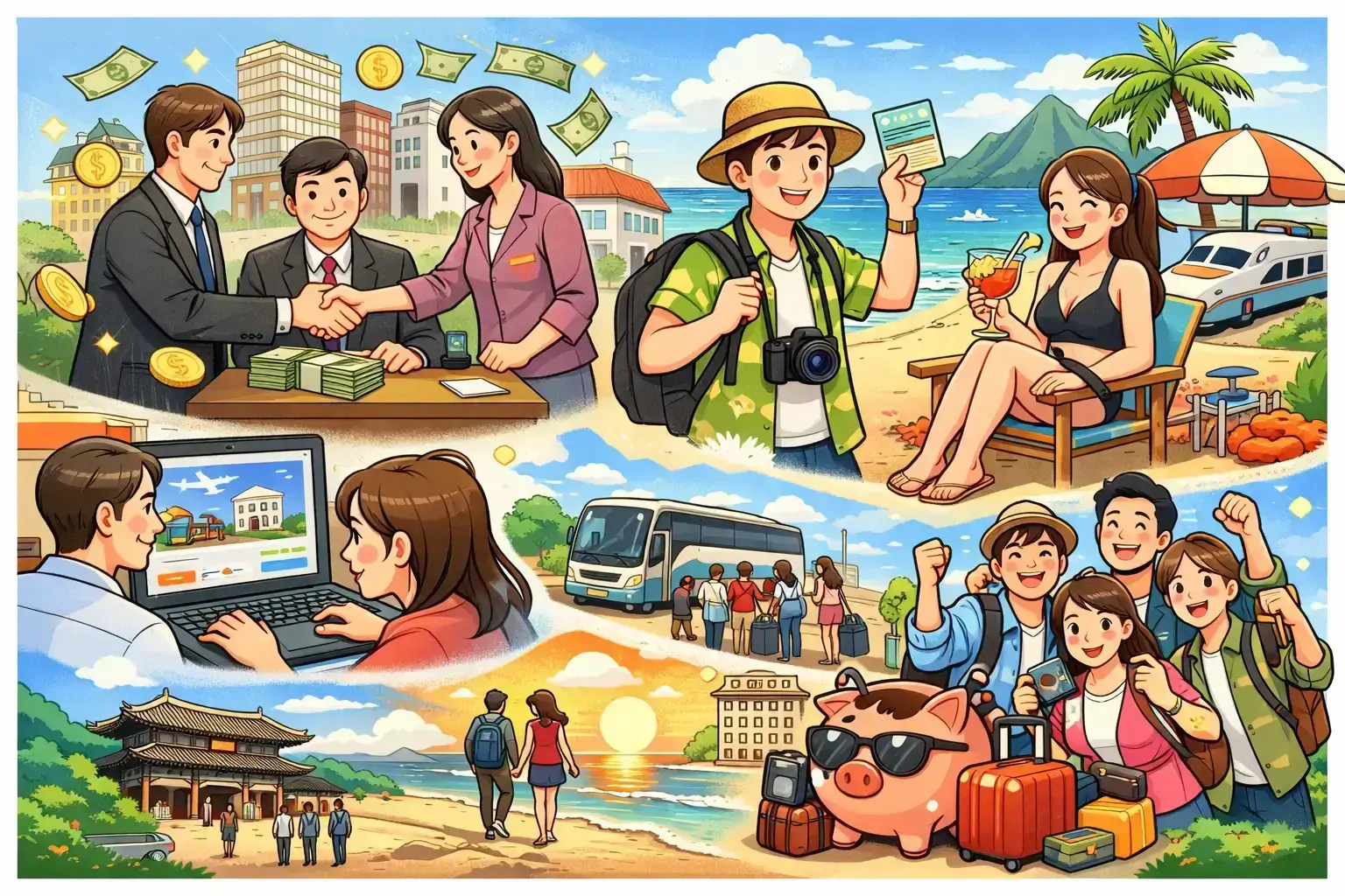 2026년 근로자 여행 적립금 최대 45만 원, 휴가지원사업 이렇게 달라집니다