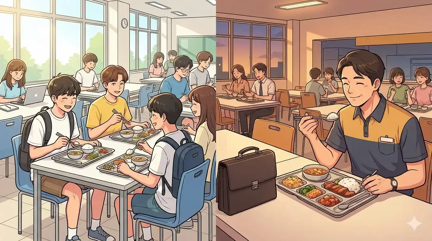 2026년 천원의 아침밥 방학 확대 시행, 직장인 야간대생도 혜택받는 1000원 학식 완전 정복