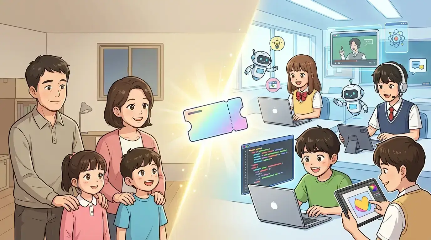 2026년부터 초중고 학생에게 연 30만 원 지급, 디지털 바우처 총정리