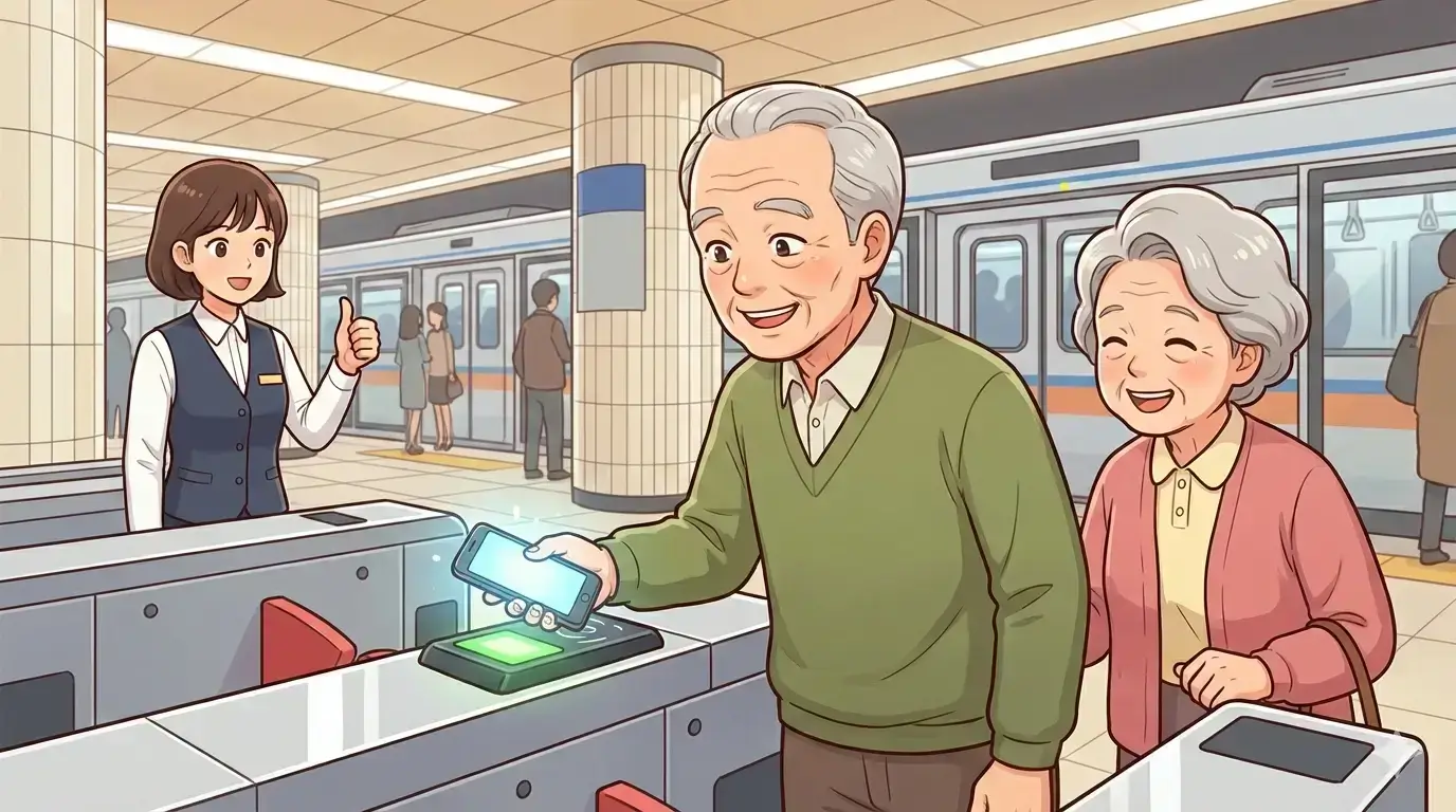 지갑 깜빡해도 걱정 없어요! 어르신 모바일 교통카드 신청 및 사용법 완벽 정리