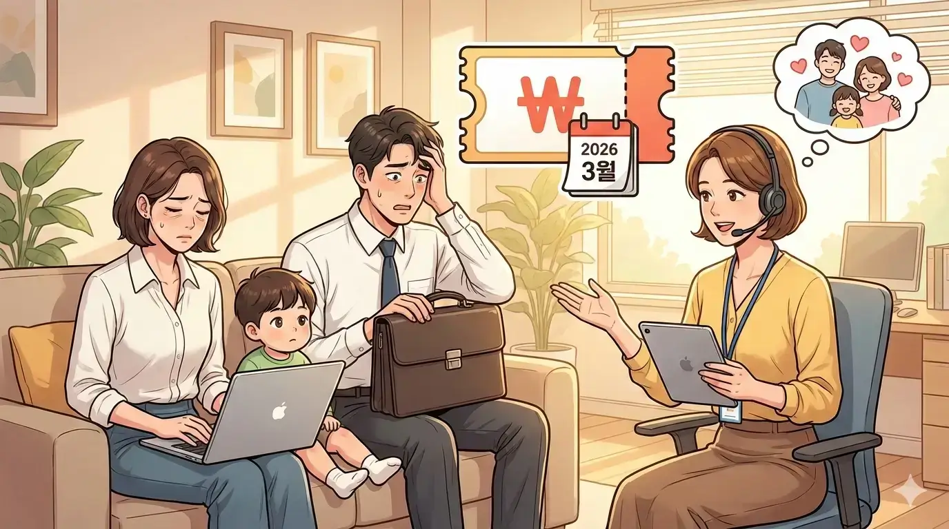 2026년 워킹맘, 워킹대디 주목! 연 60만원 '부모 성장 코칭 바우처'가 새로 생깁니다