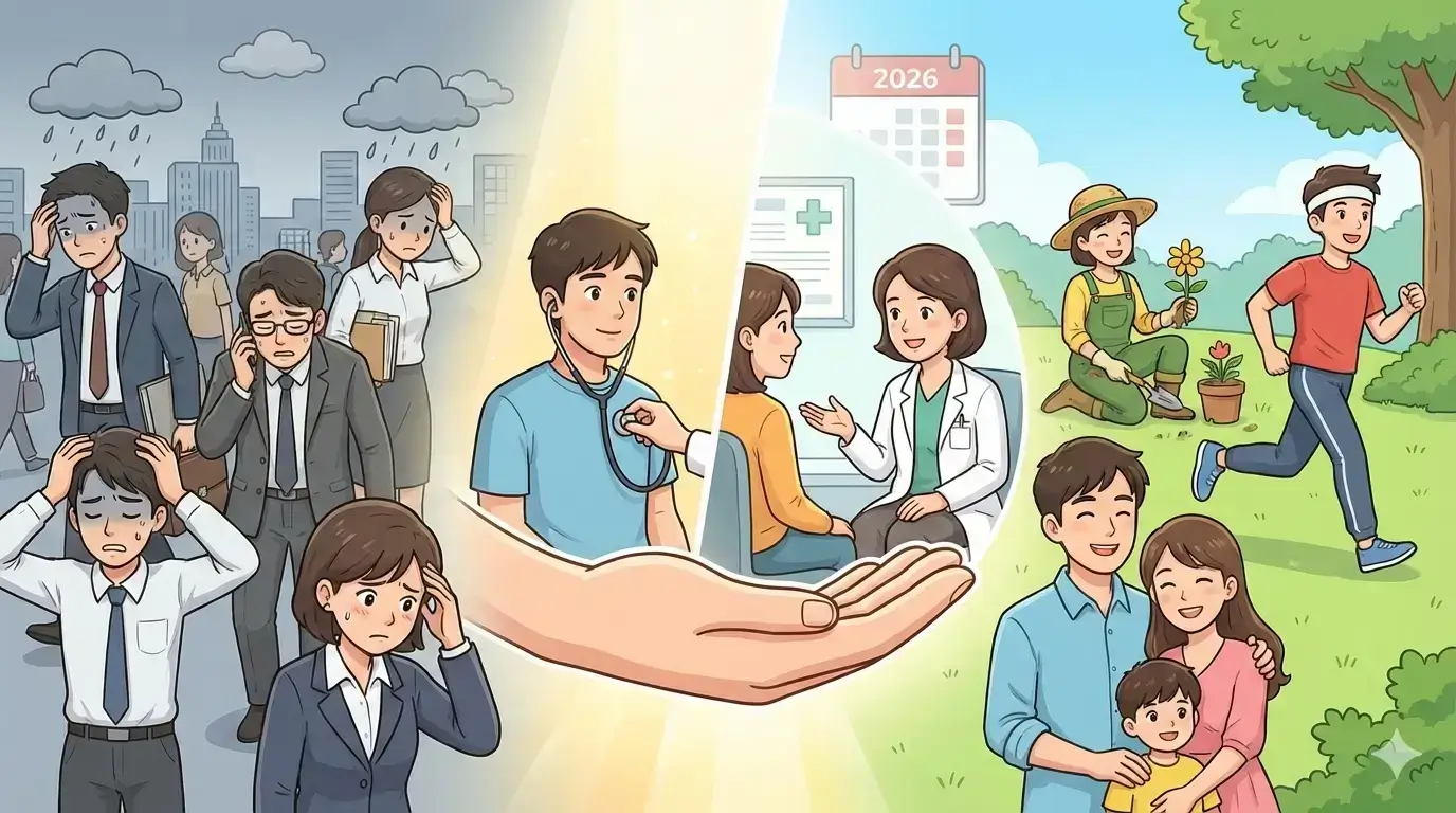 이제 마음도 건강검진 받으세요! 2026년부터 전 국민 마음건강검진 비용 90% 지원