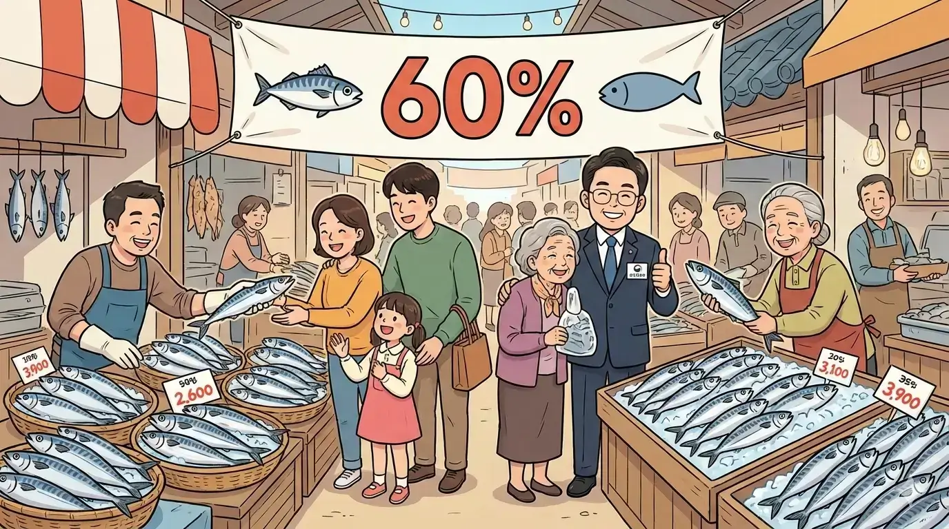 해양수산부, 고등어 최대 60퍼센트 할인 행사 본격 추진 ~1월 25일(일)