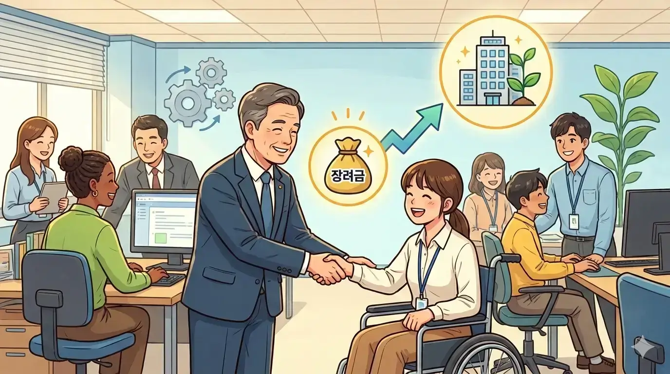 중소기업 장애인 고용을 돕는 새로운 인센티브 제도
