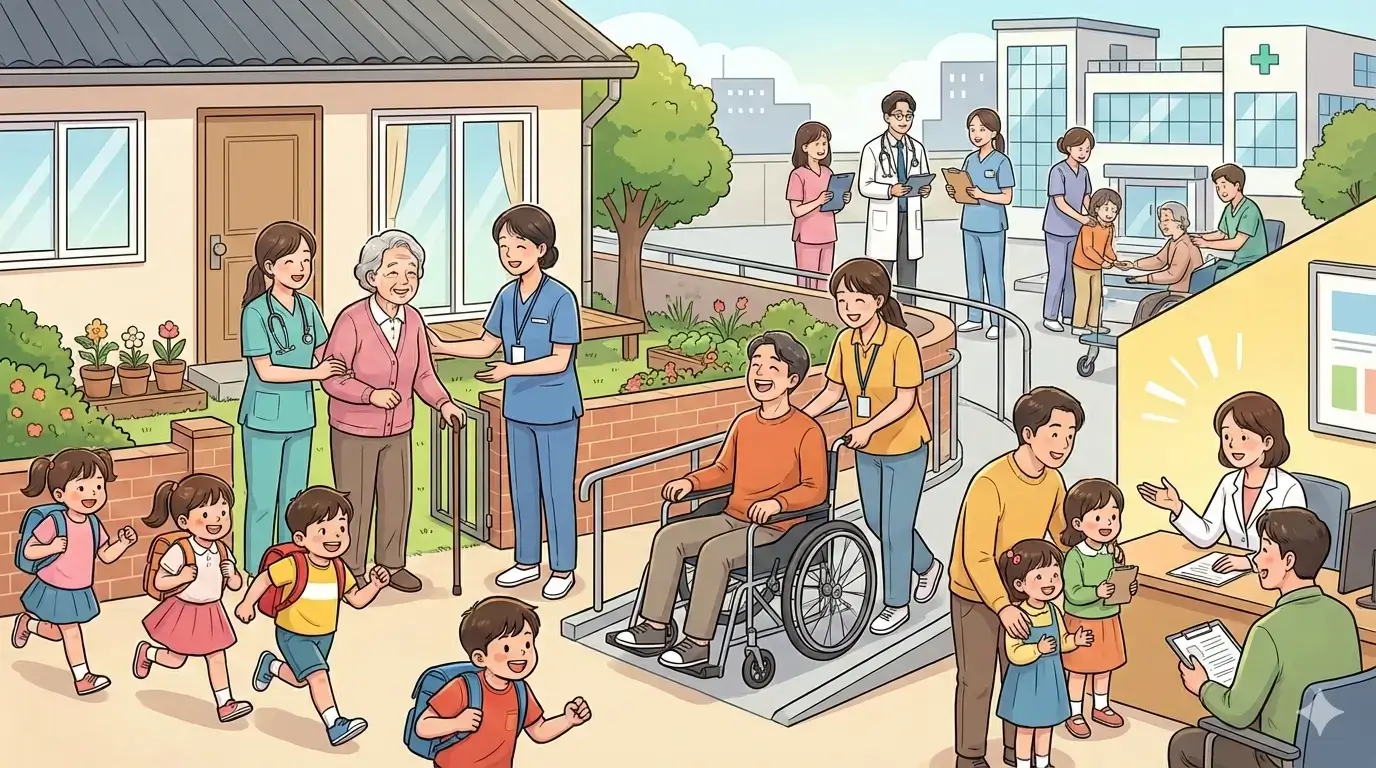 대한민국, "국민 체감형 복지 국가"의 시작