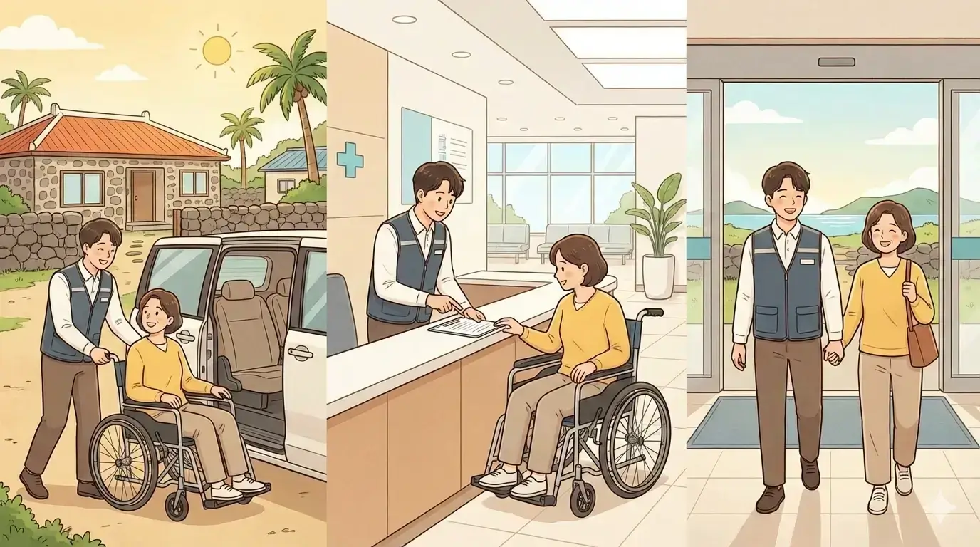 서귀포시, 장애인 의료 접근성 높이는 병원동행서비스 연중 운영