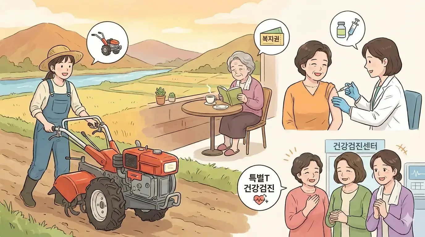 춘천 여성농업인, 2026년 복지·건강 지원 한 번에 신청하세요