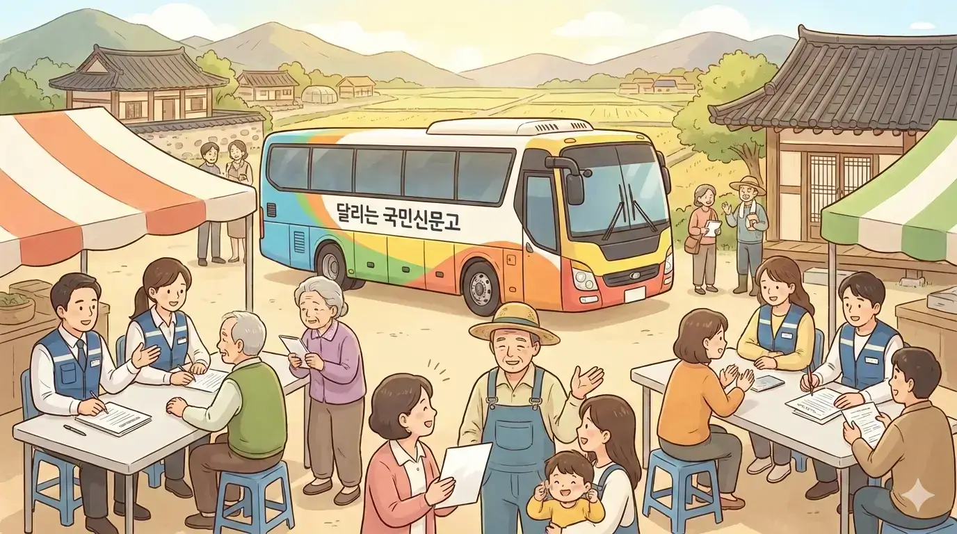 읍·면 찾아가는 ‘달리는 국민신문고’로 복지와 채무 상담까지 현장 지원 확대