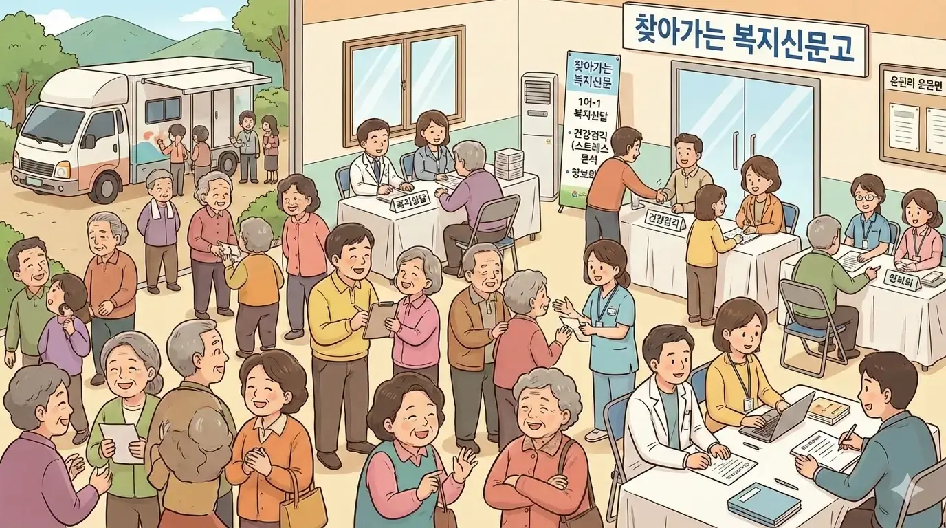 청도군이 시작한 현장 밀착 복지 서비스, 2026 찾아가는 복지신문고 운영