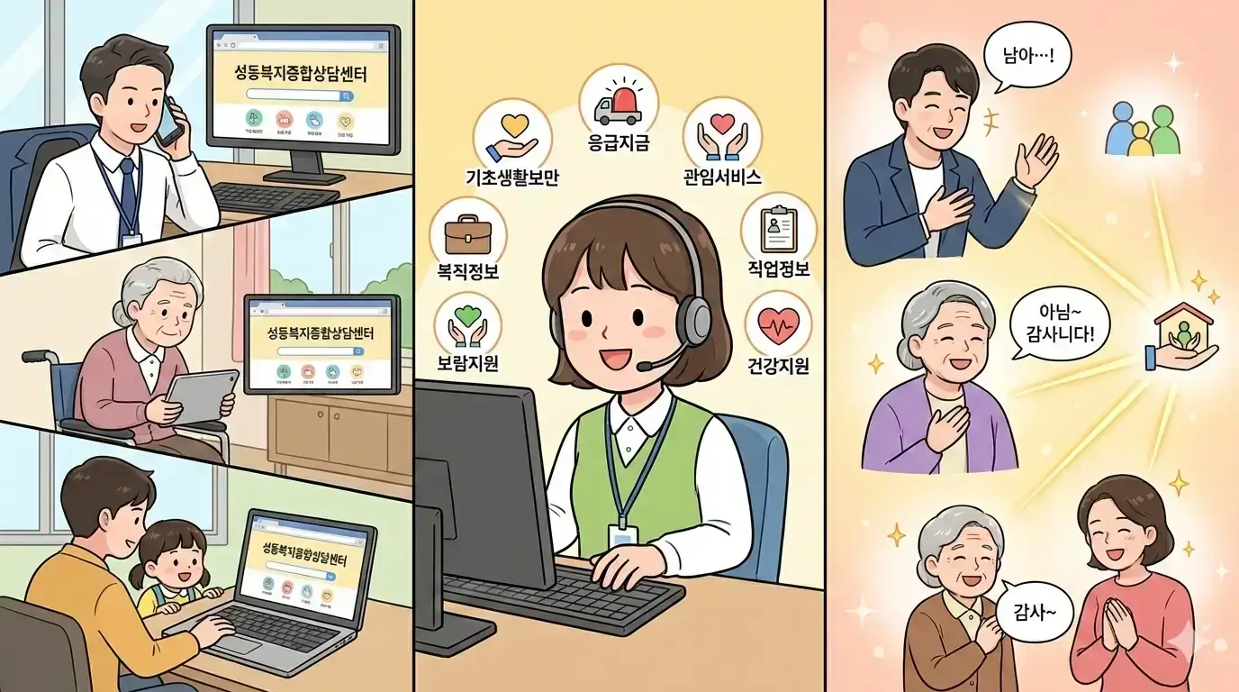 성동구, 복지 상담 접근성 높이는 온라인 상담창구 도입