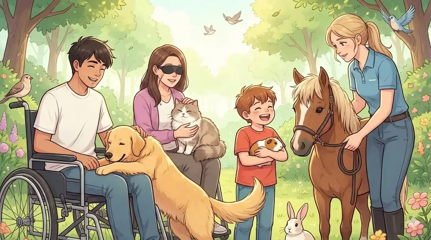 경기도, 장애인 대상 동물교감 및 생명존중 교육 지원사업 보조사업자 모집