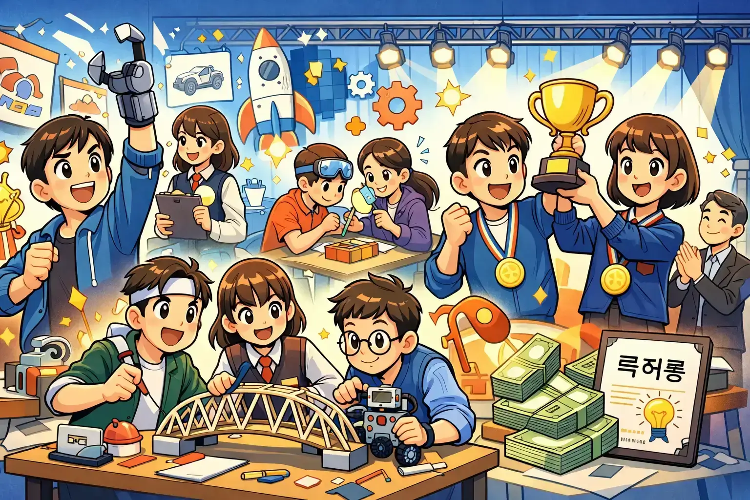 청소년 발명·창의력 대회, 미래 인재를 위한 도전의 장 열려