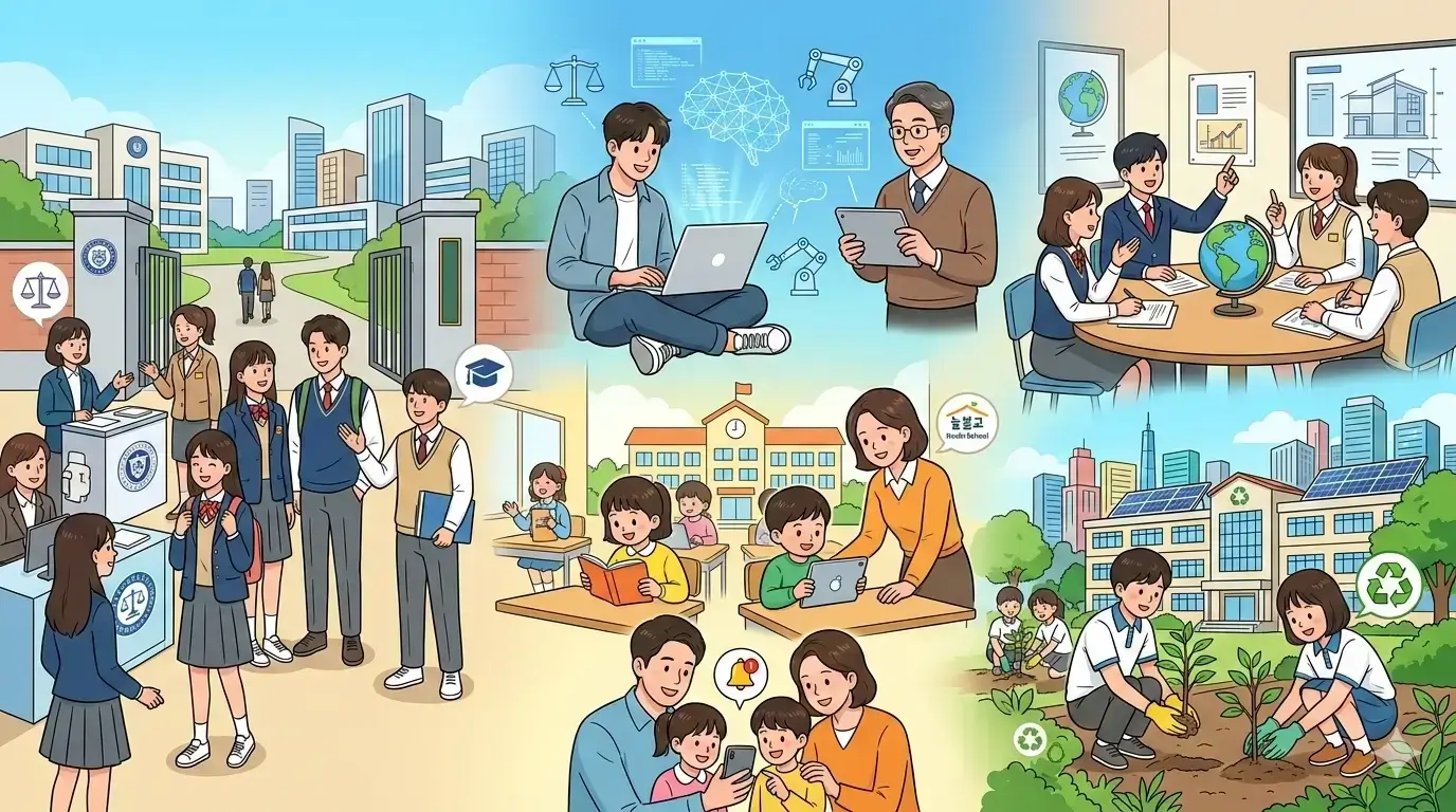 2026 새학기 교육정책 총정리: 고교·대학·AI교육·IB·환경교육까지 한눈에