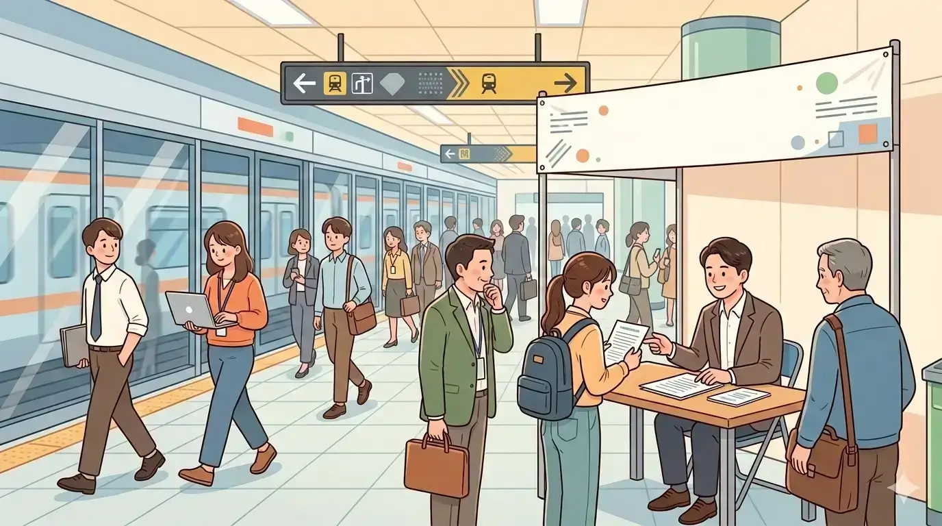 지하철역 26곳에서 1대1 무료 노동상담…임금체불·부당해고 고민 해결하세요