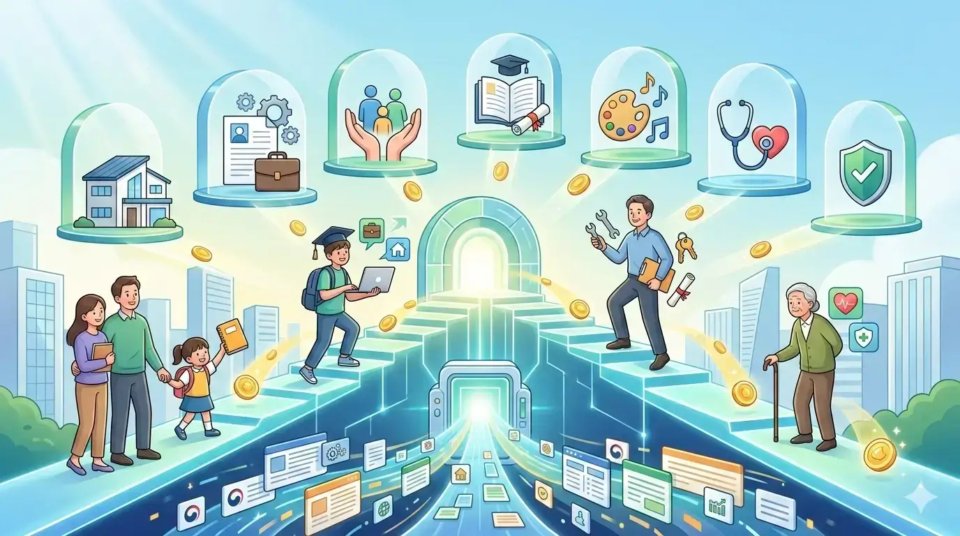 2026년 새 정책 ‘K-희망사다리’ 총정리…나에게 맞는 정부지원 한 번에 찾는 방법